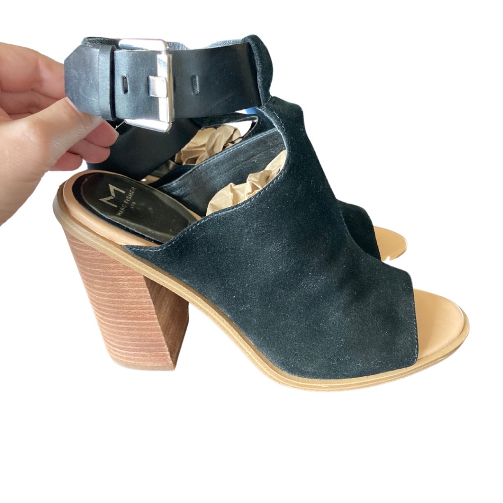 Sexy, Stacked 3" Peep-Toed Heeled Sandals - Picture 1 of 7